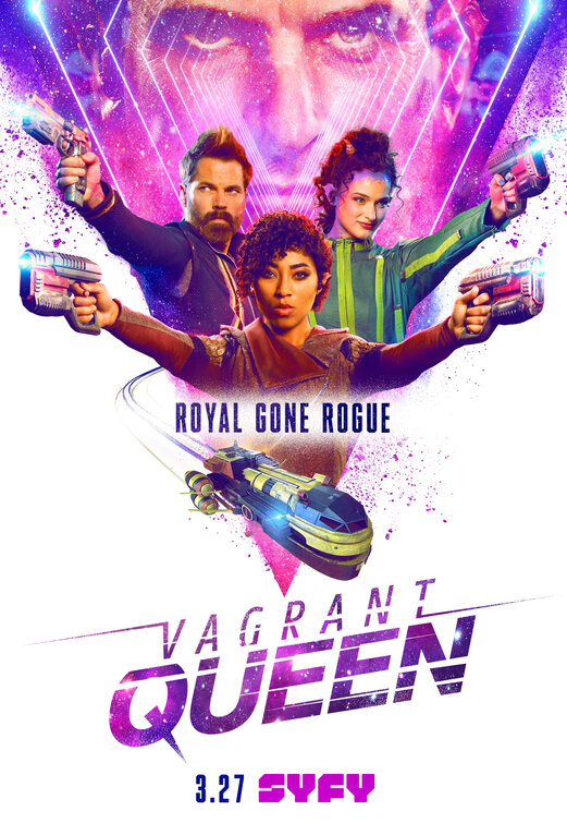 Poster for Vagrant Queen tv series